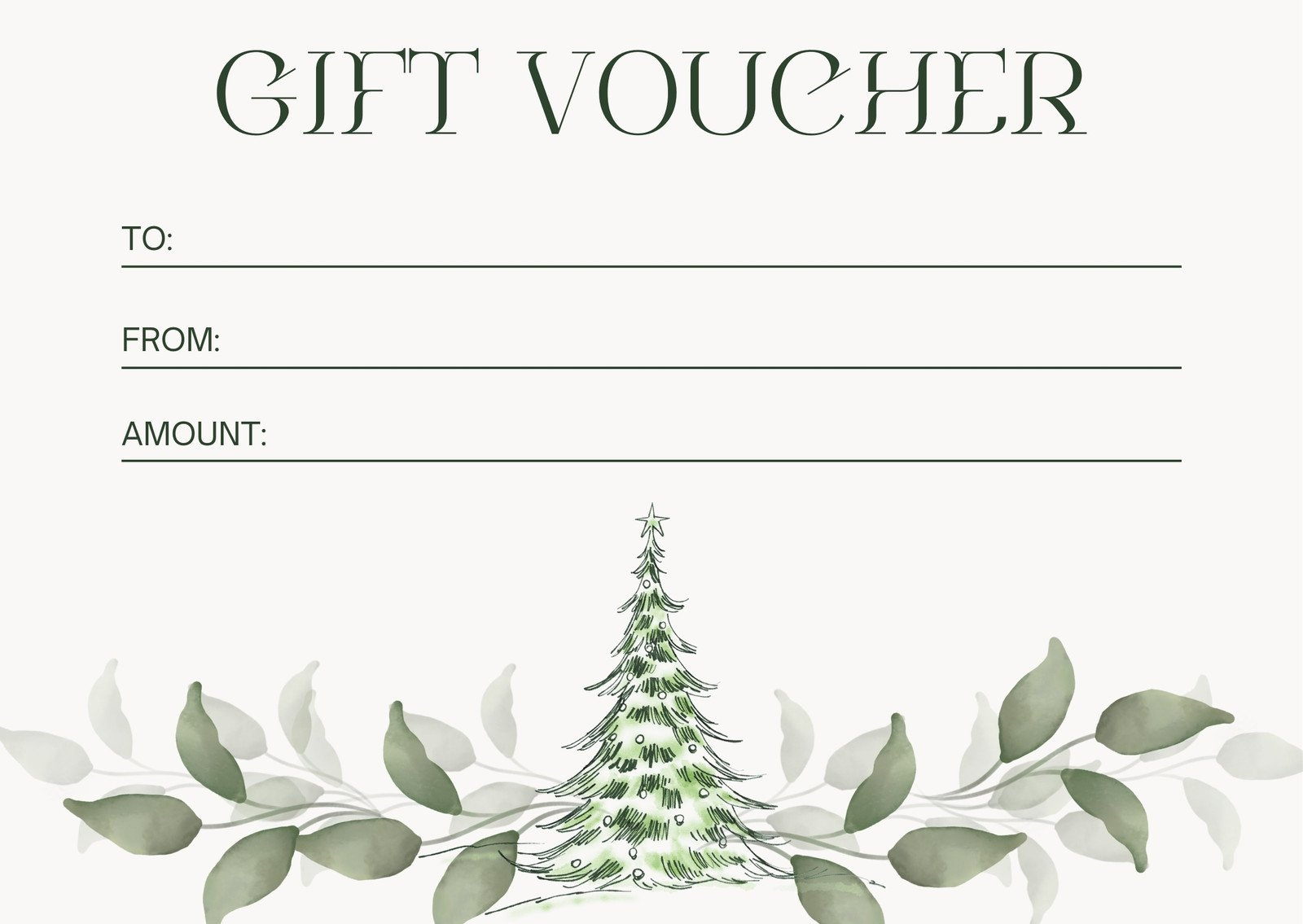 Free, Printable Custom Christmas Gift Certificate Templates | Canva for Free Printable Gift Coupons