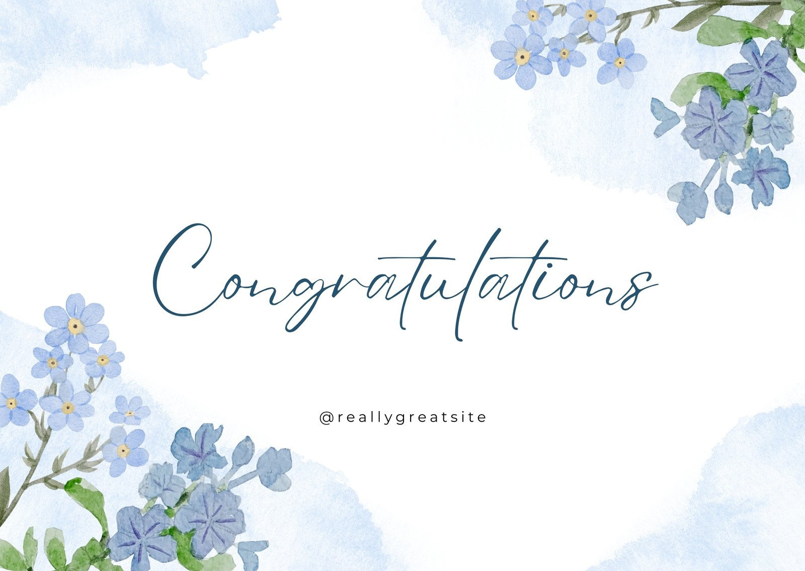 Free, Printable Custom Congratulation Card Templates | Canva within Free Printable Congratulations Cards