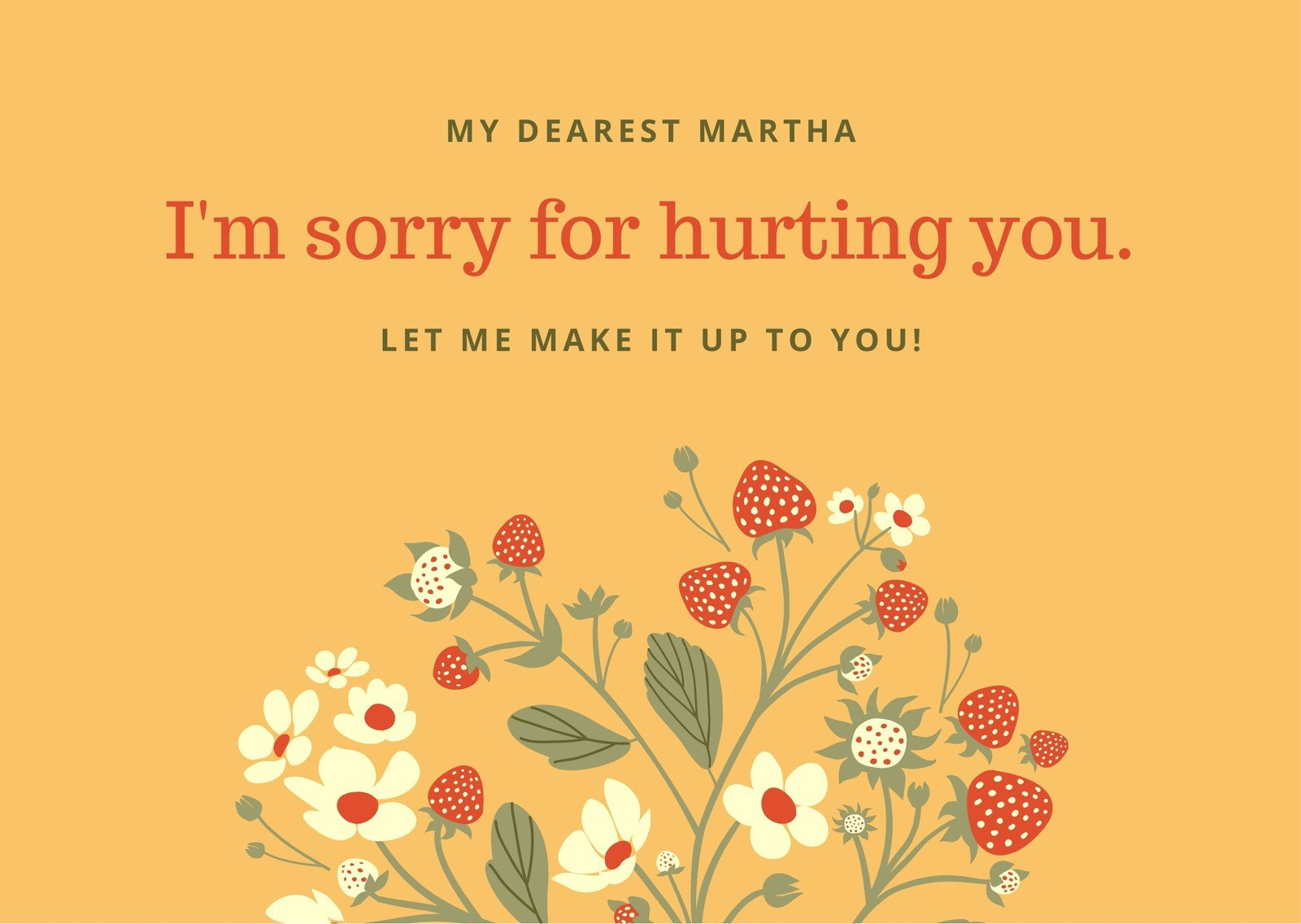 Free Printable, Customizable Apology Card Templates | Canva for Free Printable I Am Sorry Cards