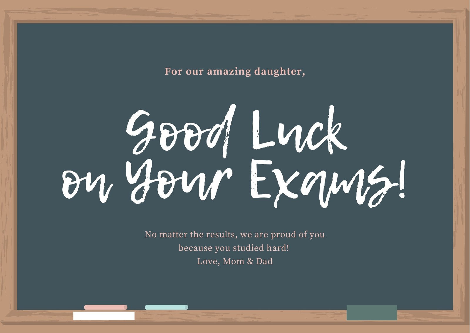 Free Printable, Customizable Good Luck Card Templates | Canva inside Free Printable Good Luck Cards