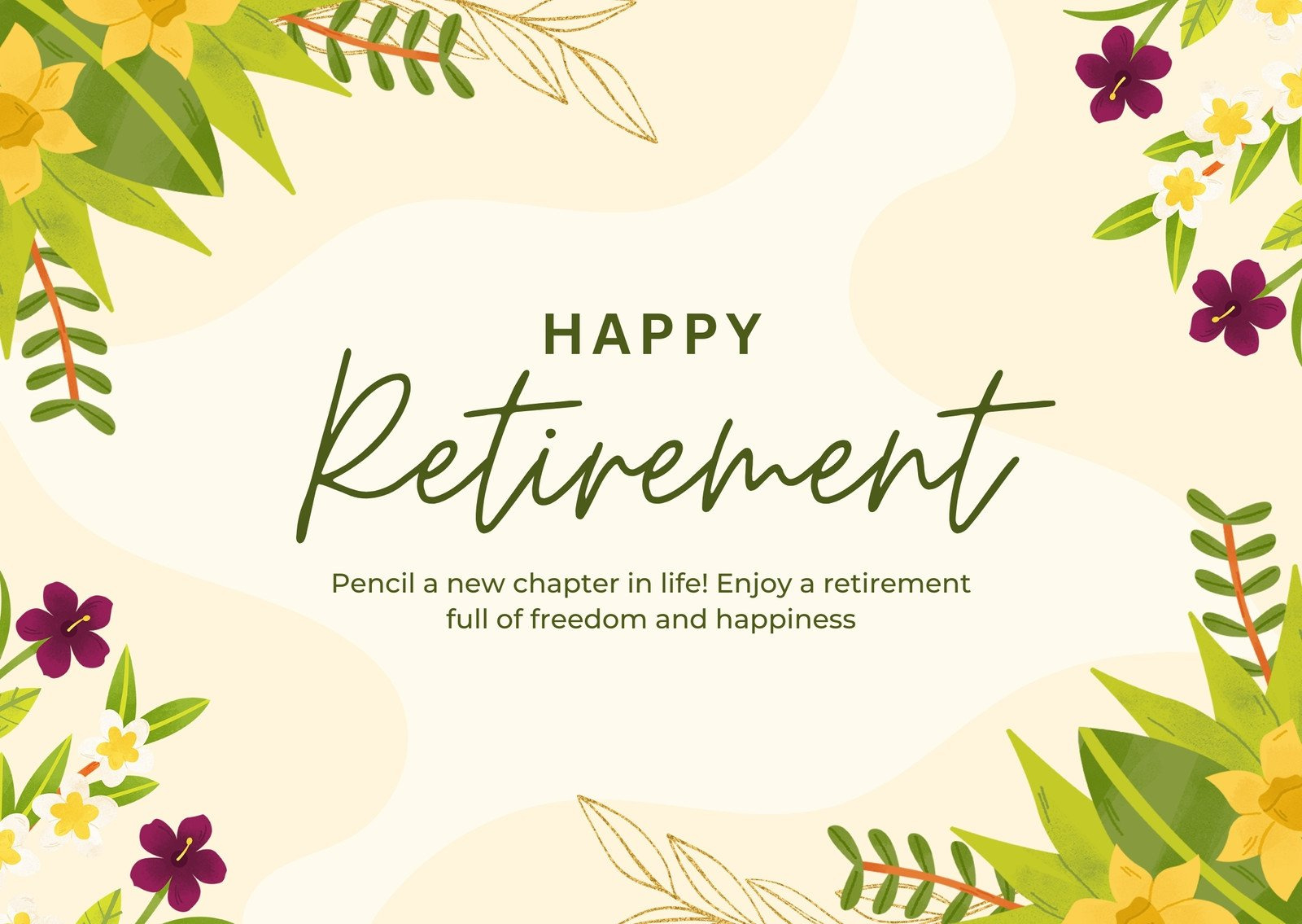 Free Printable, Customizable Retirement Card Templates | Canva throughout Free Printable Retirement Cards