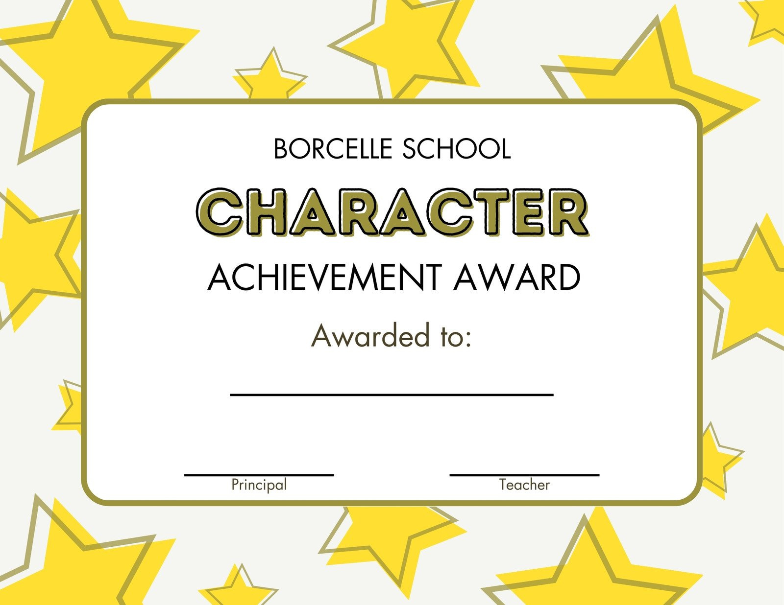 Free Printable, Customizable Student Certificate Templates | Canva within Free Printable Student Award Certificate Template