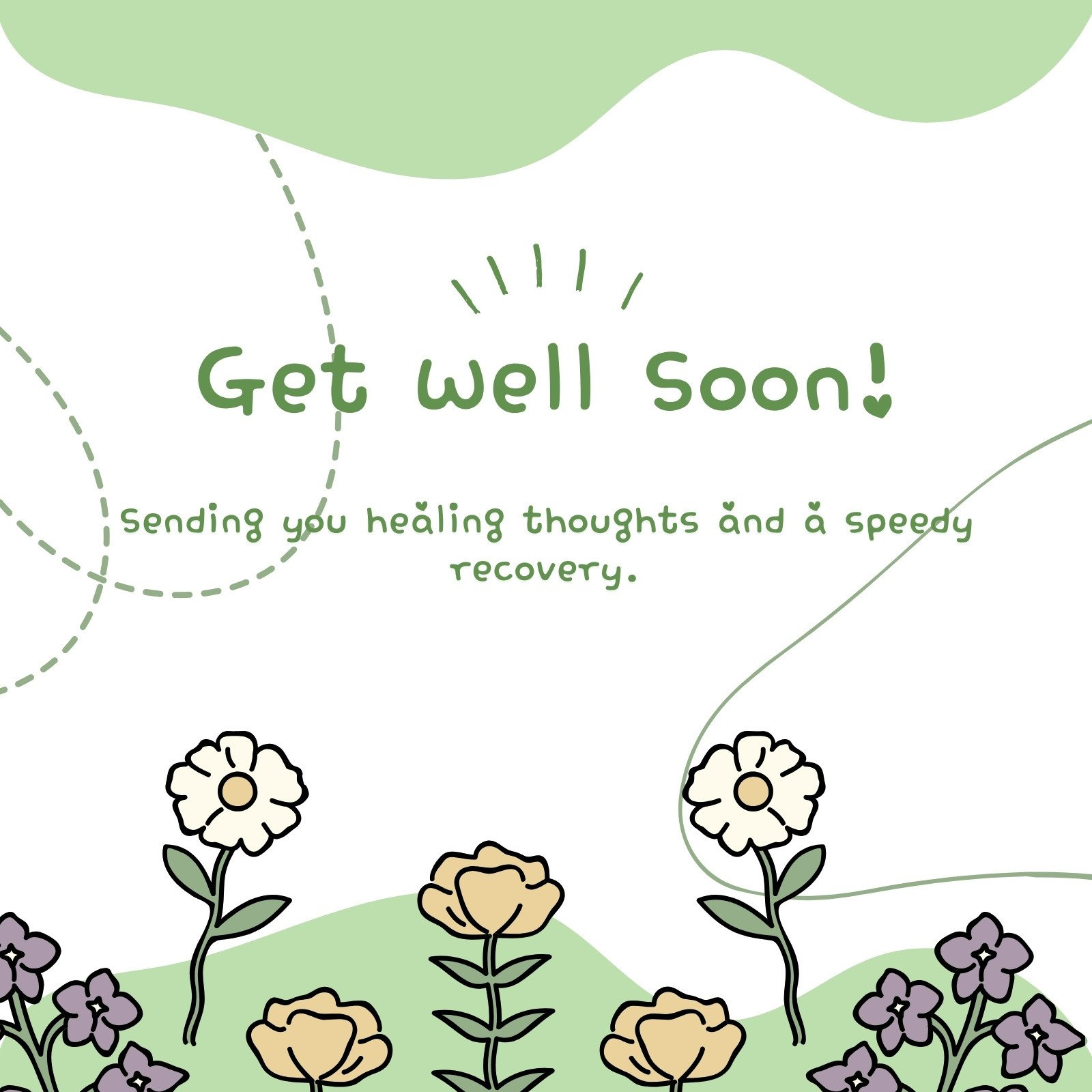 Free, Printable, Editable Get Well Soon Card Templates | Canva regarding Free Printable Get Well Cards