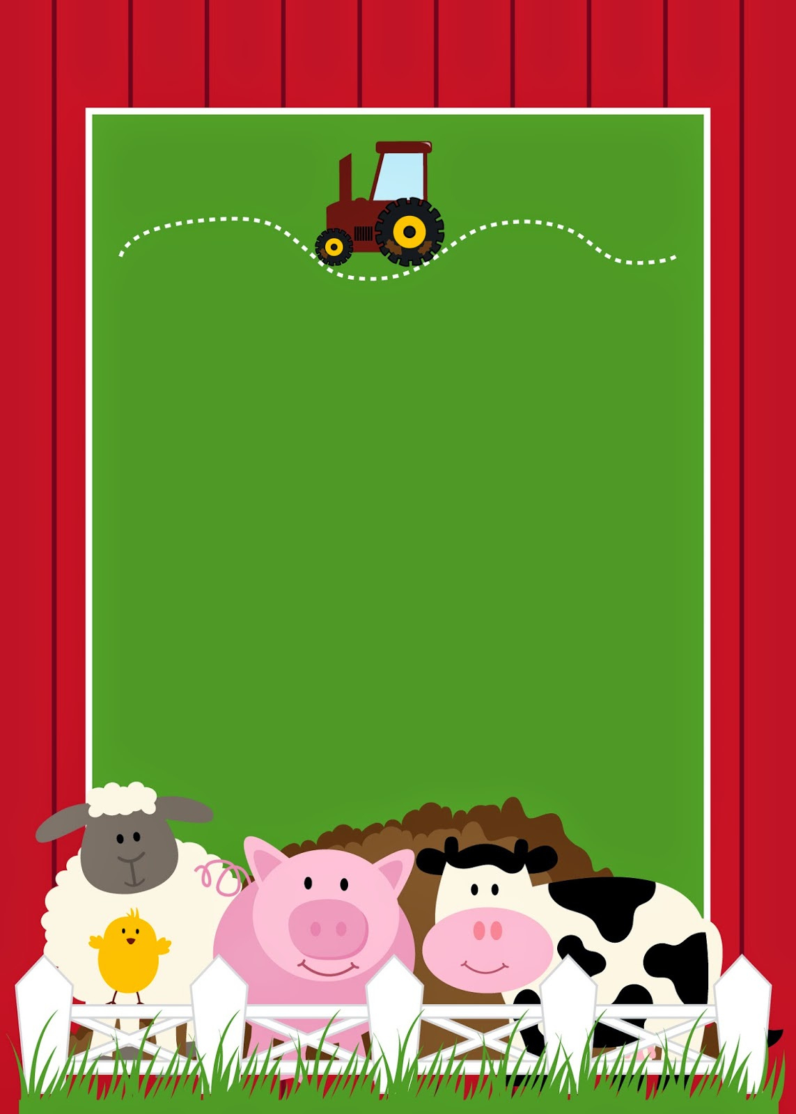 Free Printable Farm Party Invitations. - Oh My Fiesta! In English intended for Free Printable Farm Birthday Invitations