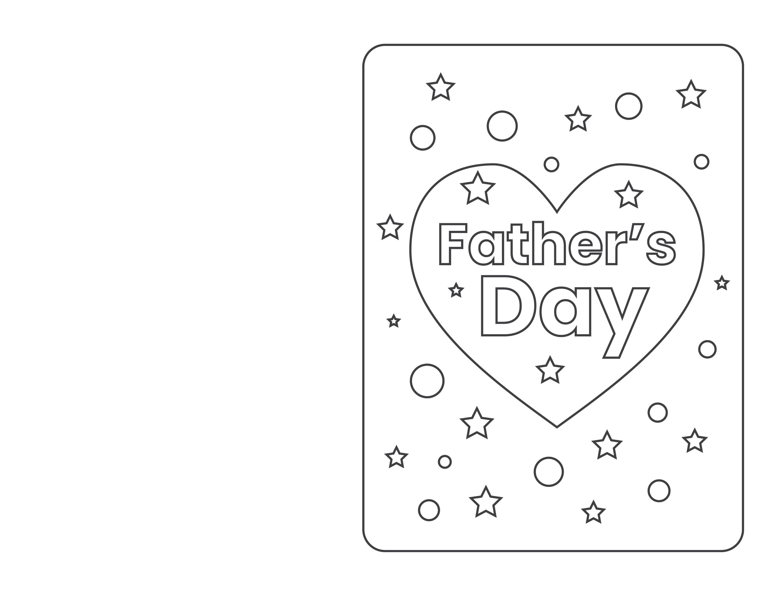 Free Printable Fathers Day Cards For Kids To Color - Happy inside Free Printable Fathers Day Cards For Preschoolers