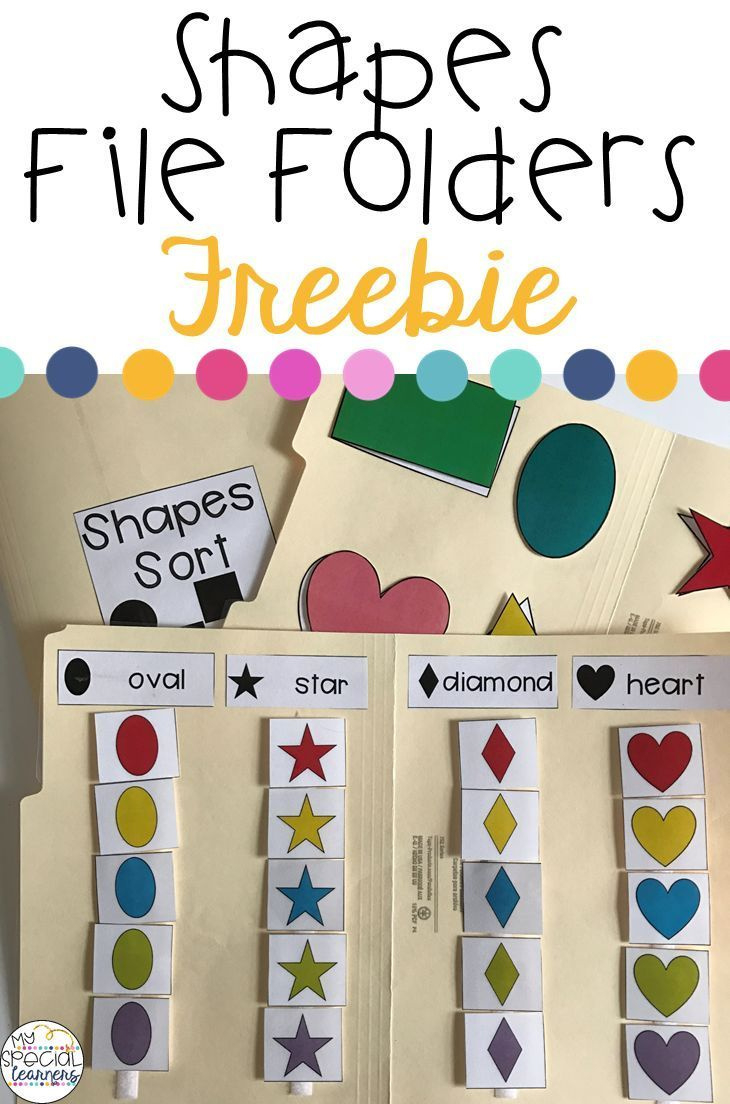 Free Printable File Folder Activities - Printable Party Favors intended for File Folder Games For Toddlers Free Printable
