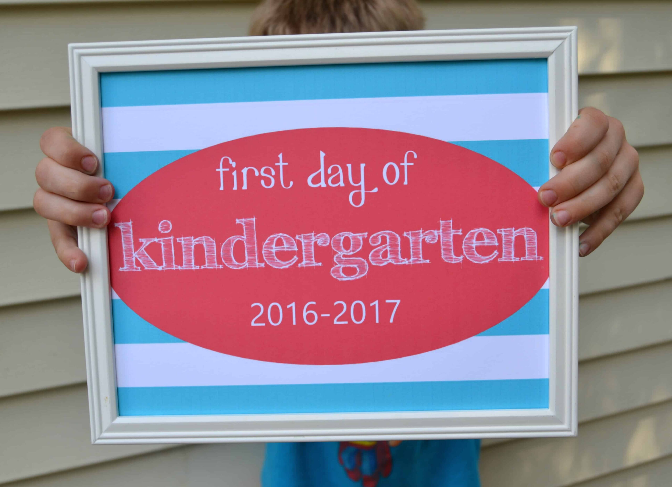 Free Printable First Day Of School Signs [2016-2017] – Mary Martha throughout Free Printable First Day Of School Signs 2017