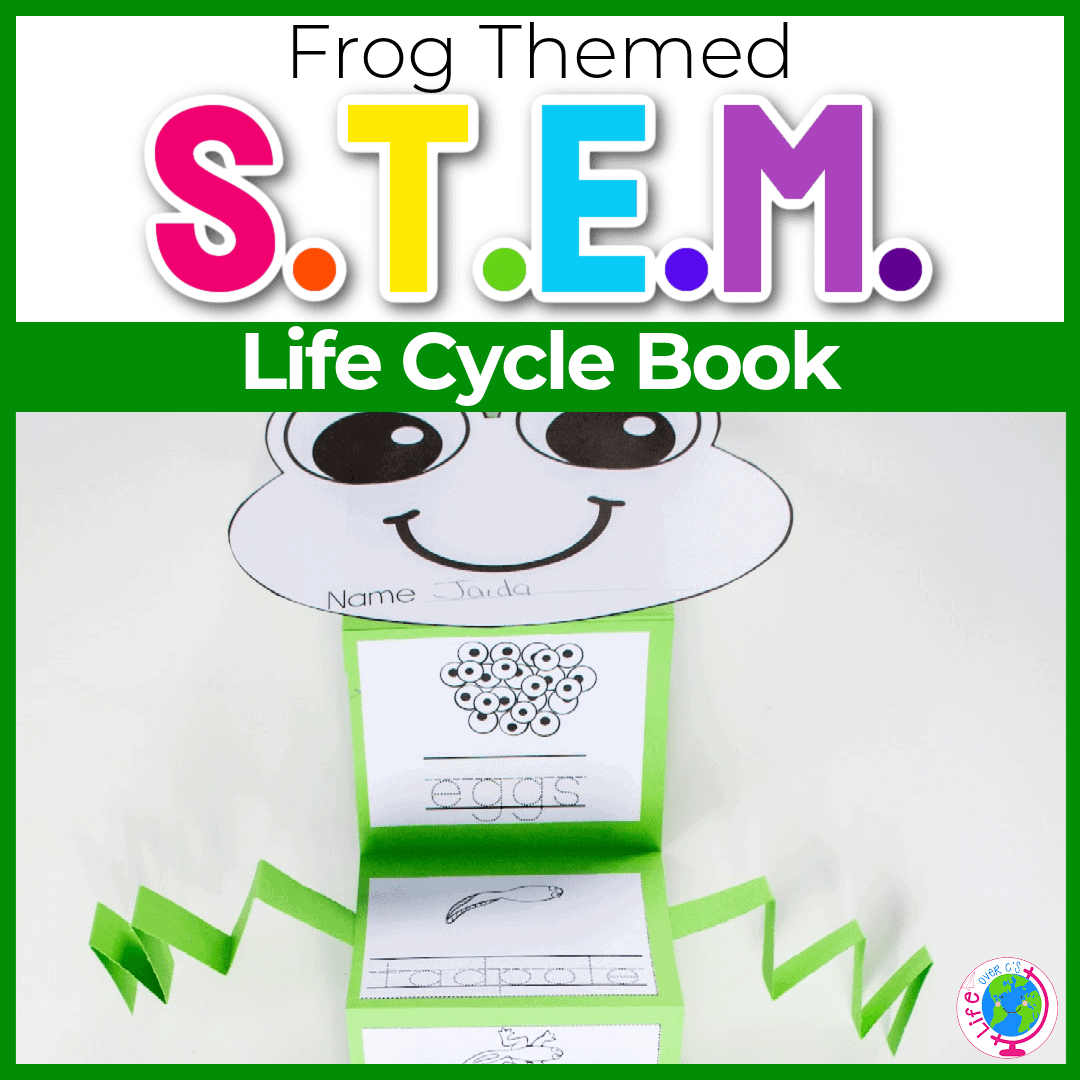 Free Printable Frog Life Cycle Mini Book - Life Over C&amp;#039;S throughout Life Cycle Of A Frog Free Printable Book