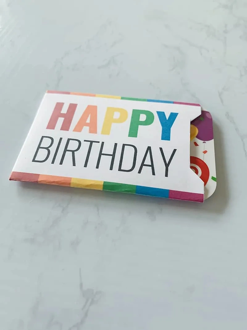Free Printable Gift Card Holder | Happy Birthday | Instant Download inside Free Printable Money Cards For Birthdays