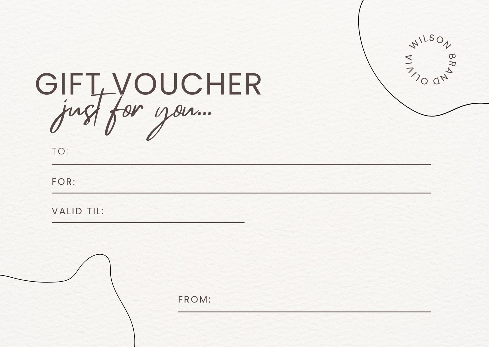 Free, Printable Gift Certificate Templates To Customize | Canva intended for Free Printable Gift Cards