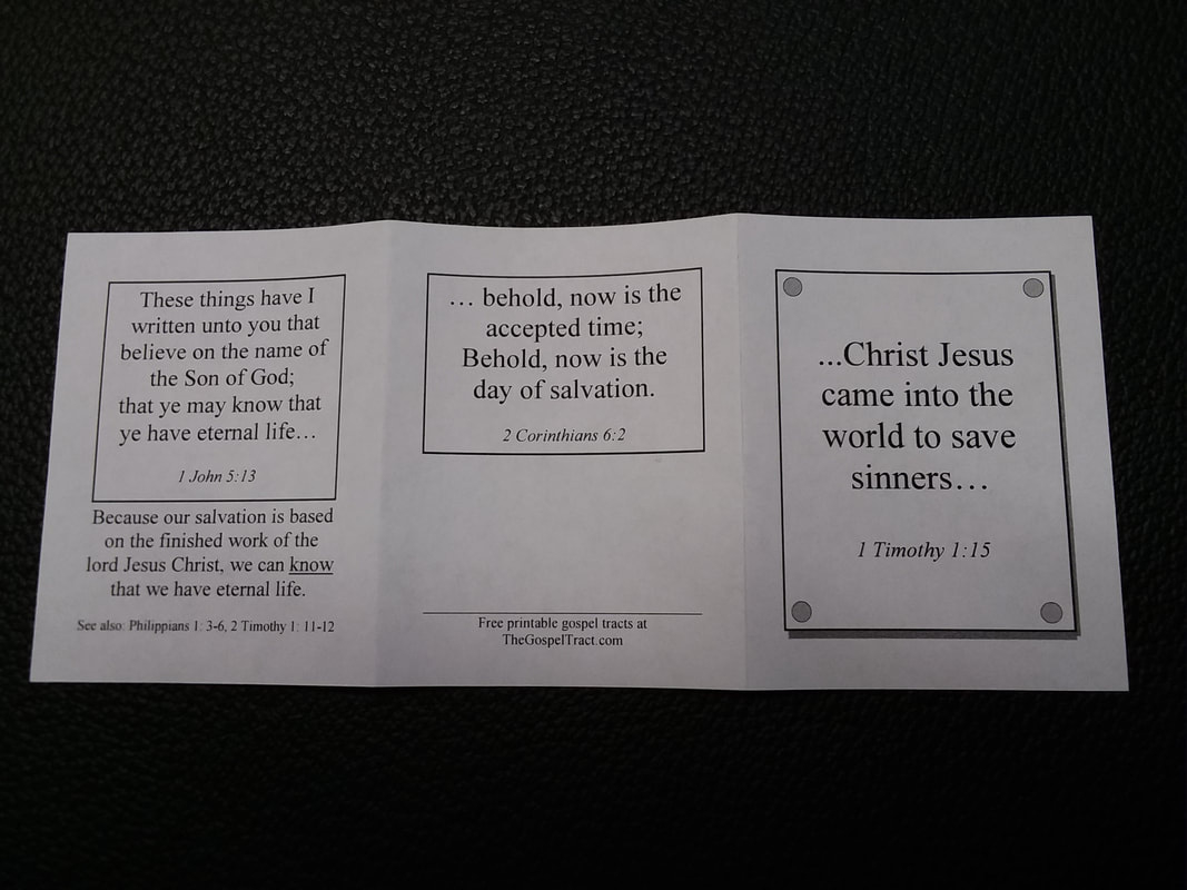 Free, Printable Gospel Tracts In English And Spanish - The Gospel within Free Printable Tracts For Evangelism