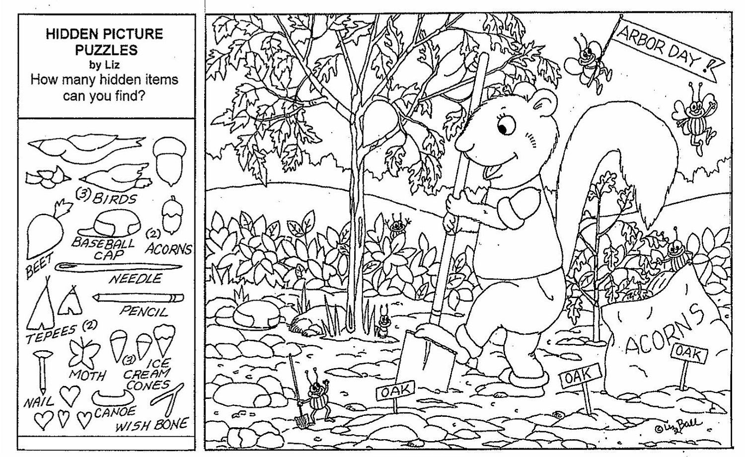 Free Printable Hidden Picture Puzzles For Kids - Worksheets Library in Free Printable Hidden Pictures For Kids