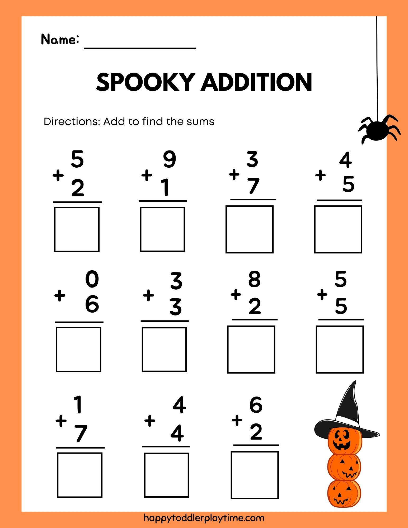Free Printable Kindergarten Counting Worksheets - Happy Toddler within Free Printable Worksheets