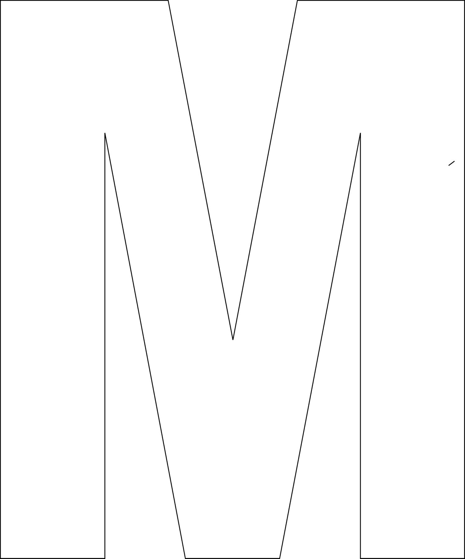 Free Printable Letters Template: Uppercase Alphabet - Worksheets pertaining to Free Printable Large Uppercase Alphabet Letters