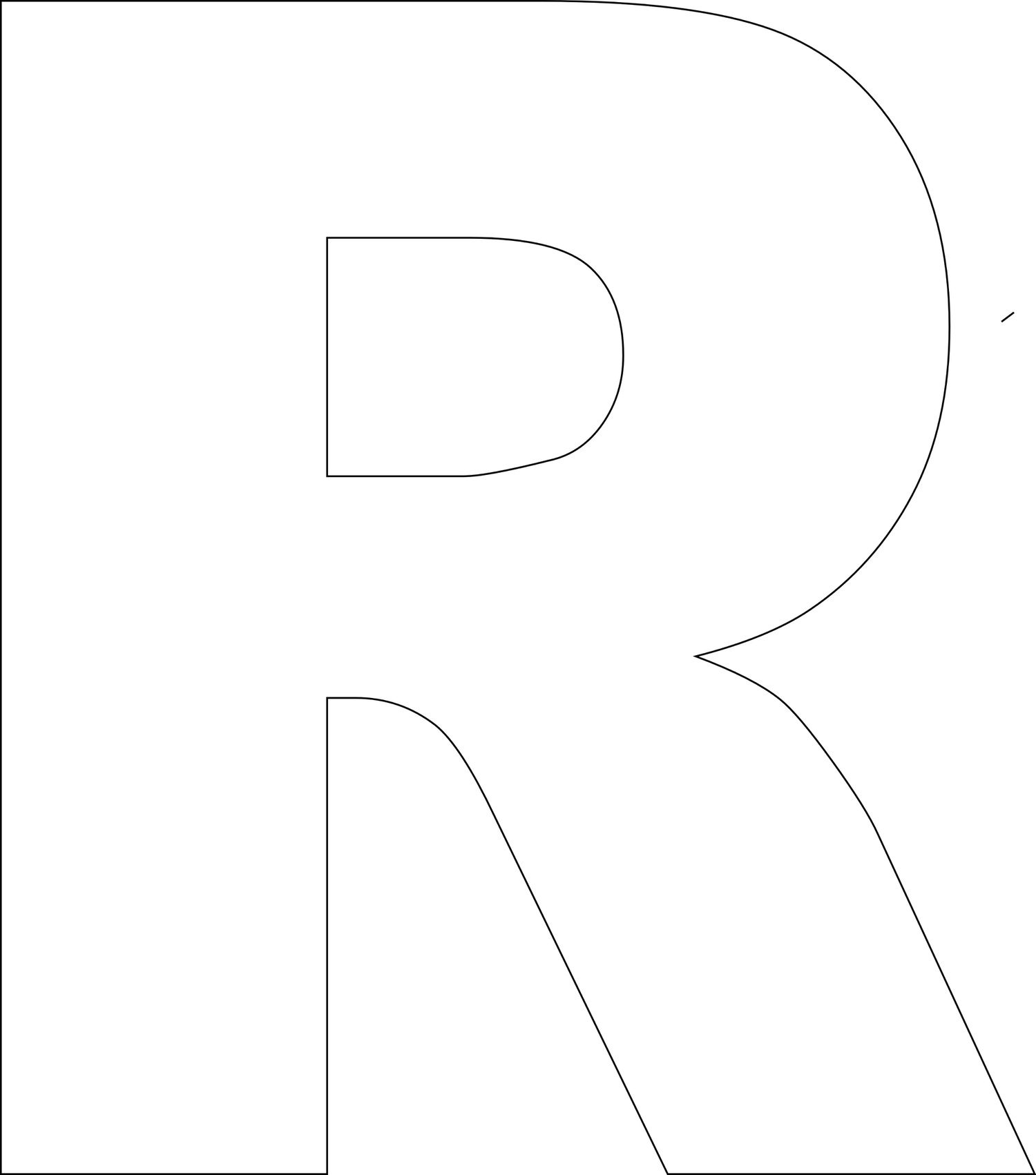 Free Printable Letters Template: Uppercase Alphabet - Worksheets regarding Free Printable Large Uppercase Alphabet Letters