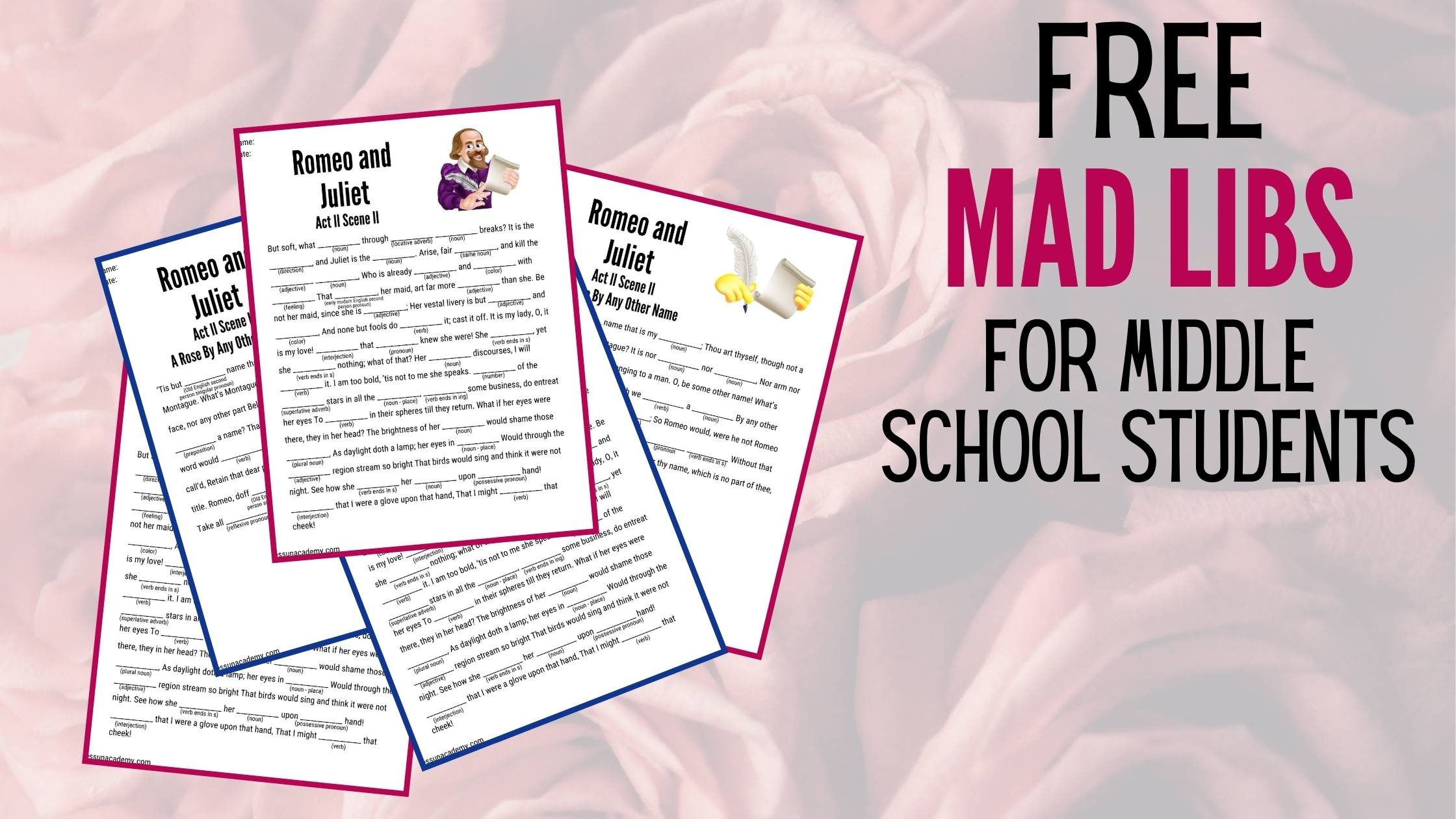 Free Printable Mad Libs For Middle School Students - Worksheets within Free Printable Mad Libs For Middle School Students