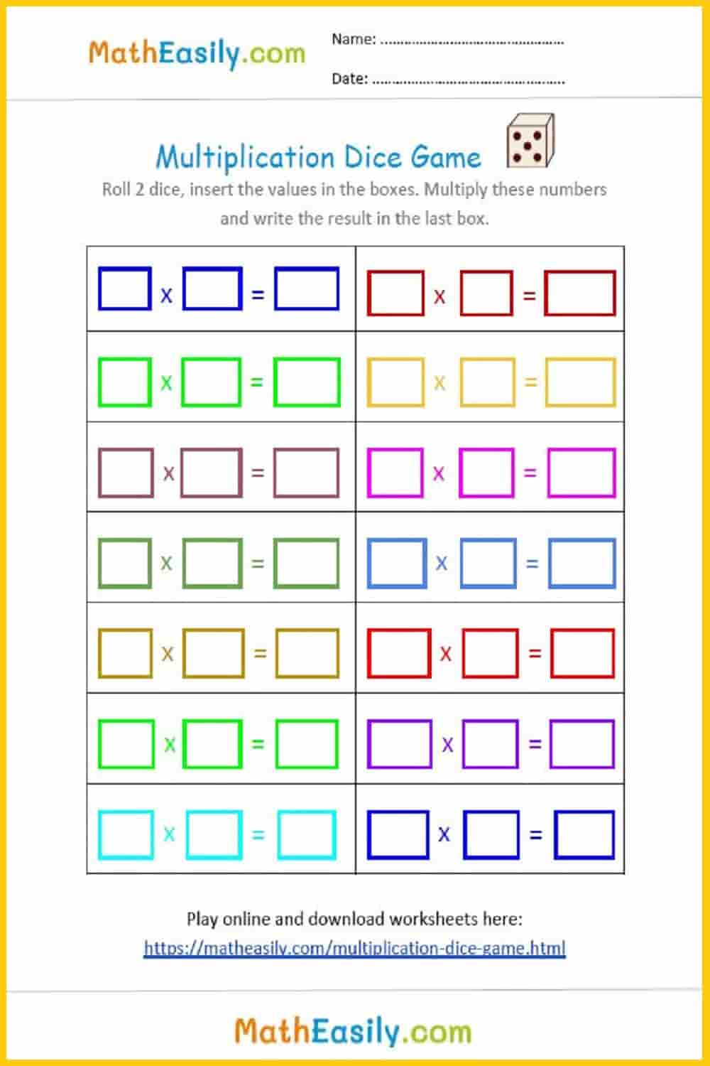Free Printable Math Games For Kids | Pdf - Worksheets Library with Free Printable Maths Games