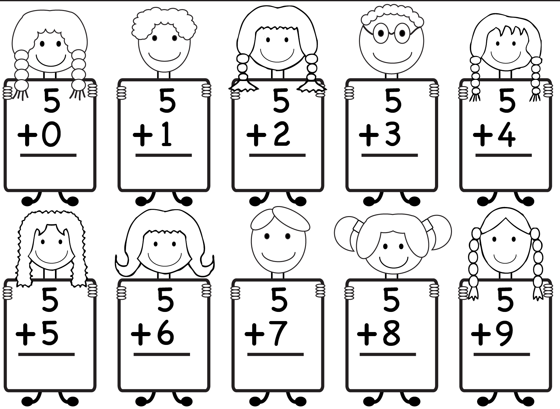 Free Printable Math Kindergarten Worksheets - Worksheets Library regarding Free Printable Math Worksheets For Kindergarten