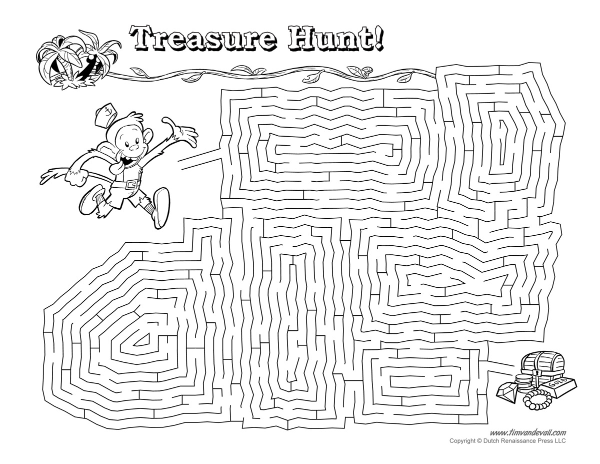 Free Printable Maze – Tims Printables - Worksheets Library with regard to Free Printable Mazes
