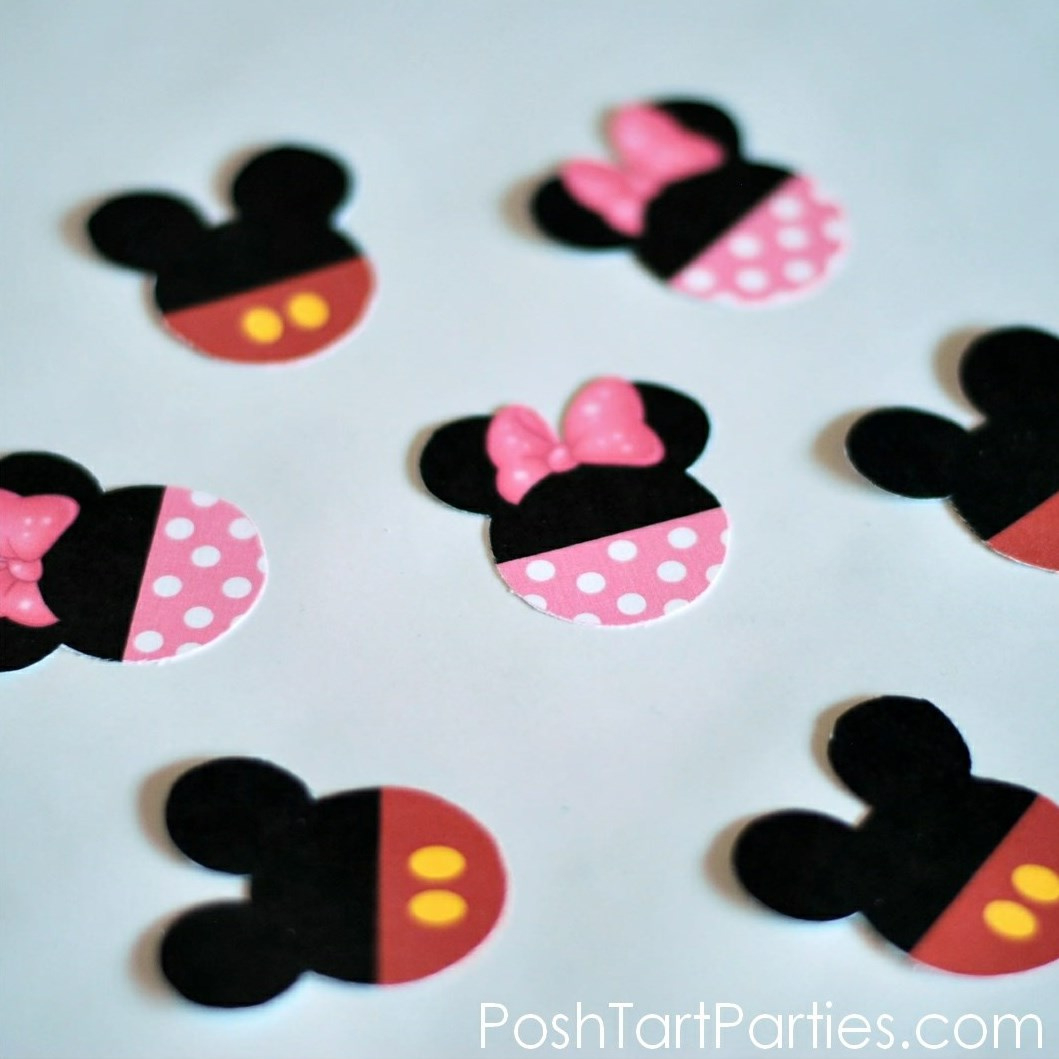 Free Printable Mickey &amp;amp; Minnie Mouse Cupcake Wrappers And Toppers within Free Printable Minnie Mouse Cupcake Wrappers