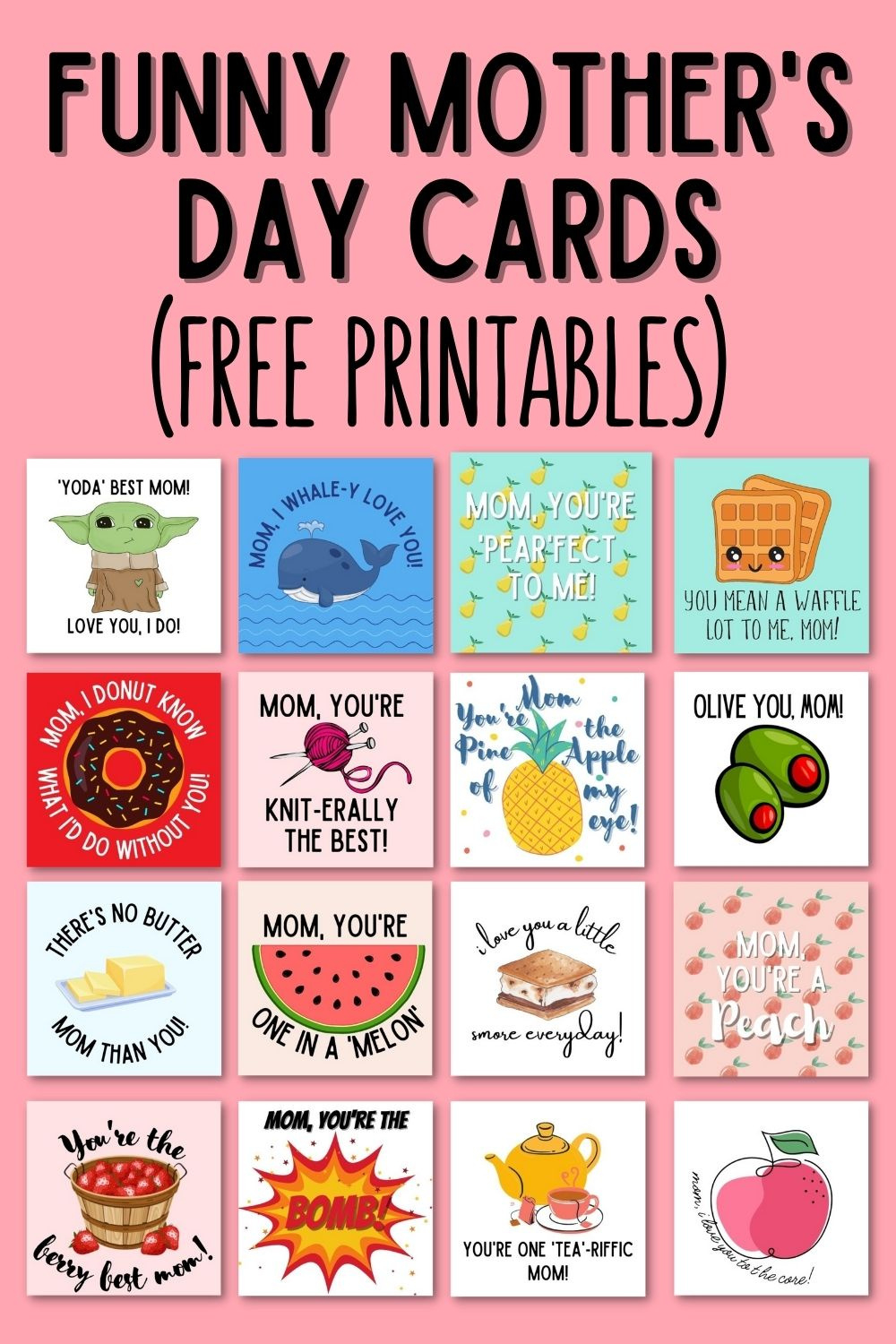Free Printable Mother'S Day Cards That You Can Send In A Text intended for Free Printable Funny Mother's Day Cards
