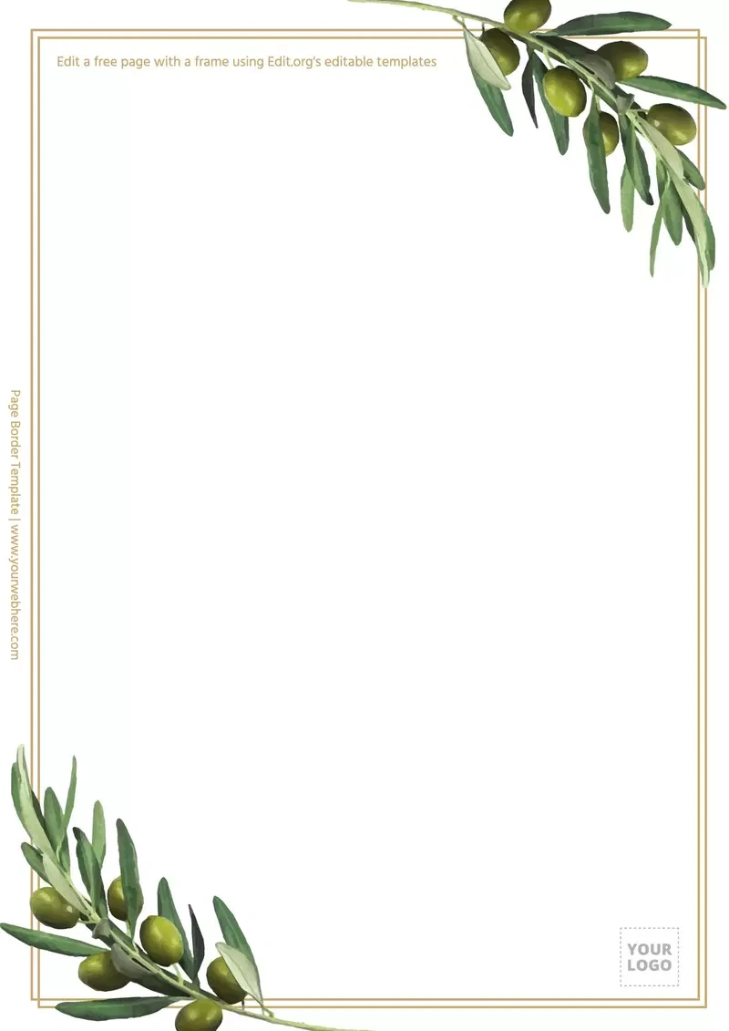 Free Printable Page Border Templates throughout Free Printable Borders And Frames
