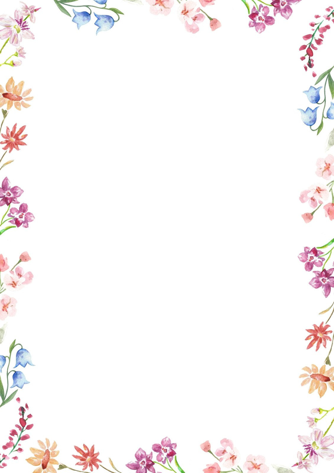 Free Printable Page Border Templates You Can Customize | Canva regarding Free Printable Borders