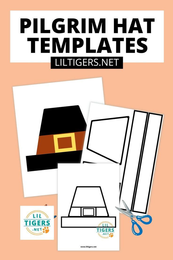 Free Printable Pilgrim Hat Template intended for Free Printable Pilgrim Hat Pattern