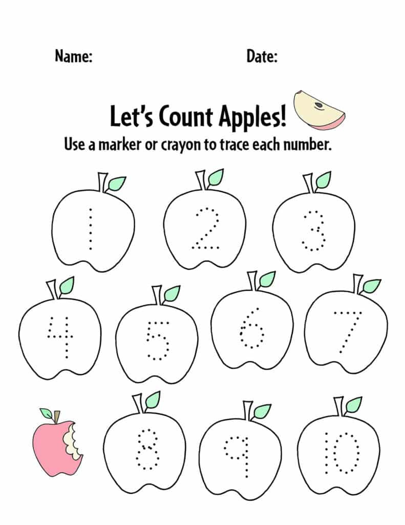 Free Printable Preschool Worksheets! ⋆ The Hollydog Blog within Free Printable Pre K Activities