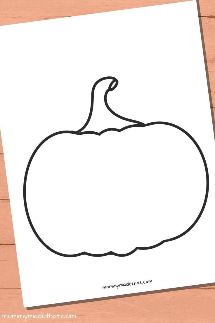 Free Printable Pumpkin Templates For Crafts And Activities for Pumpkin Shape Template Printable Free