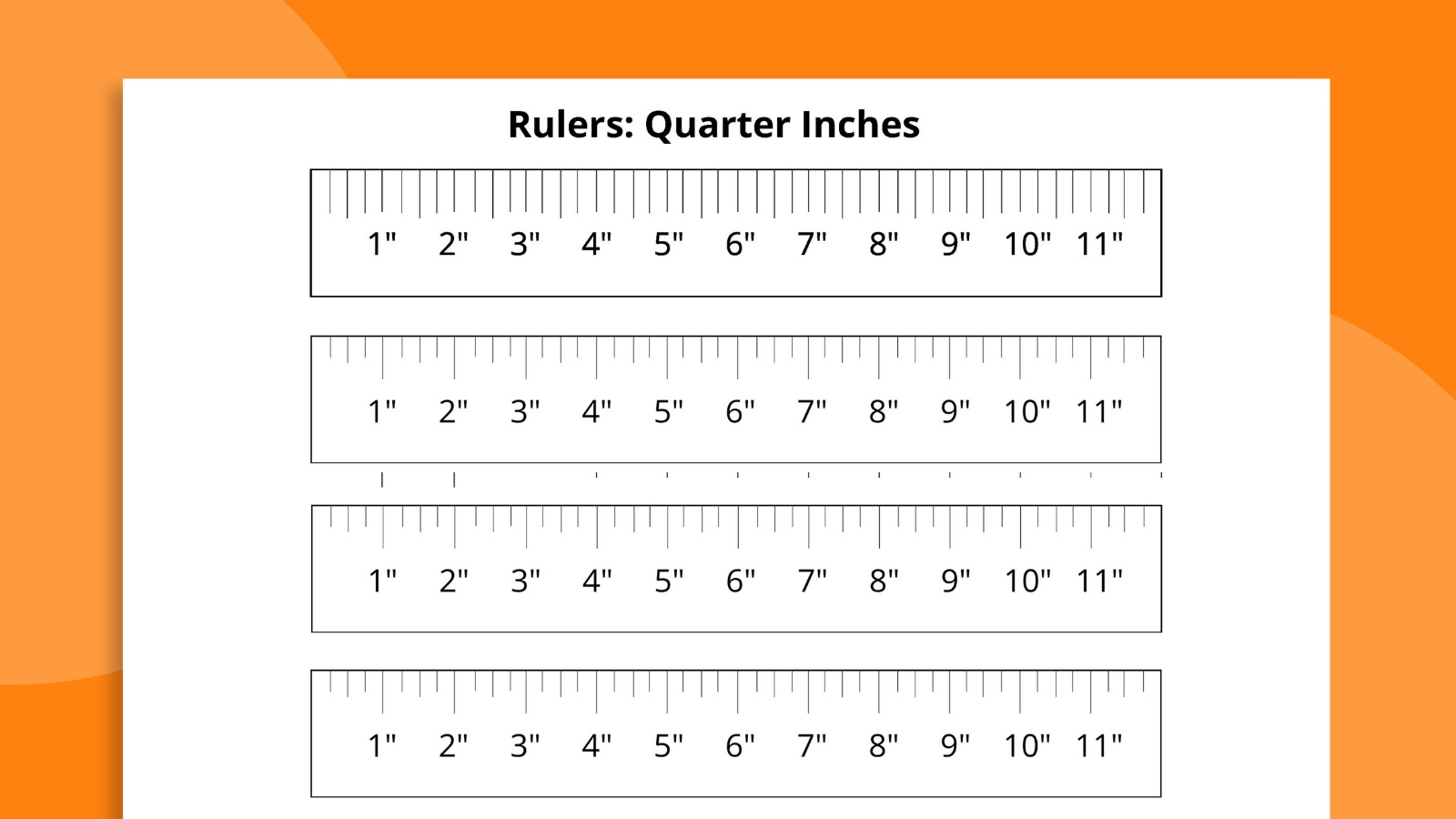 Free Printable Ruler Bundle with regard to Free Printable Ruler