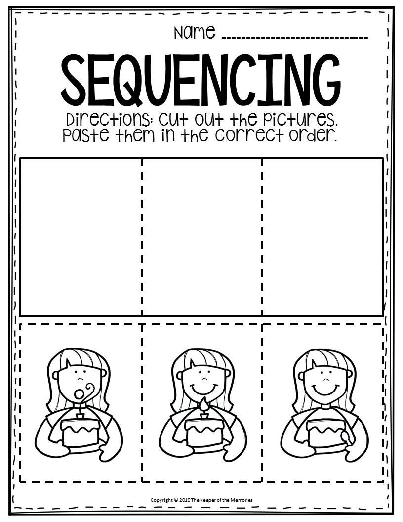 Free Printable Sequence Of Events Worksheets | Sequencing with Free Printable Sequencing Worksheets For Kindergarten