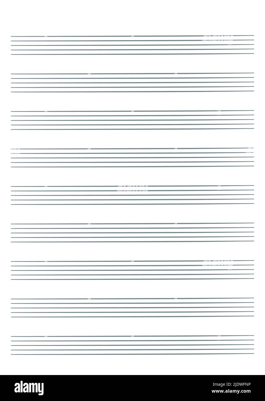 Free Printable Staff Paper @ Blank Sheet Music  - Worksheets for Free Printable Staff Paper Blank Sheet Music Net