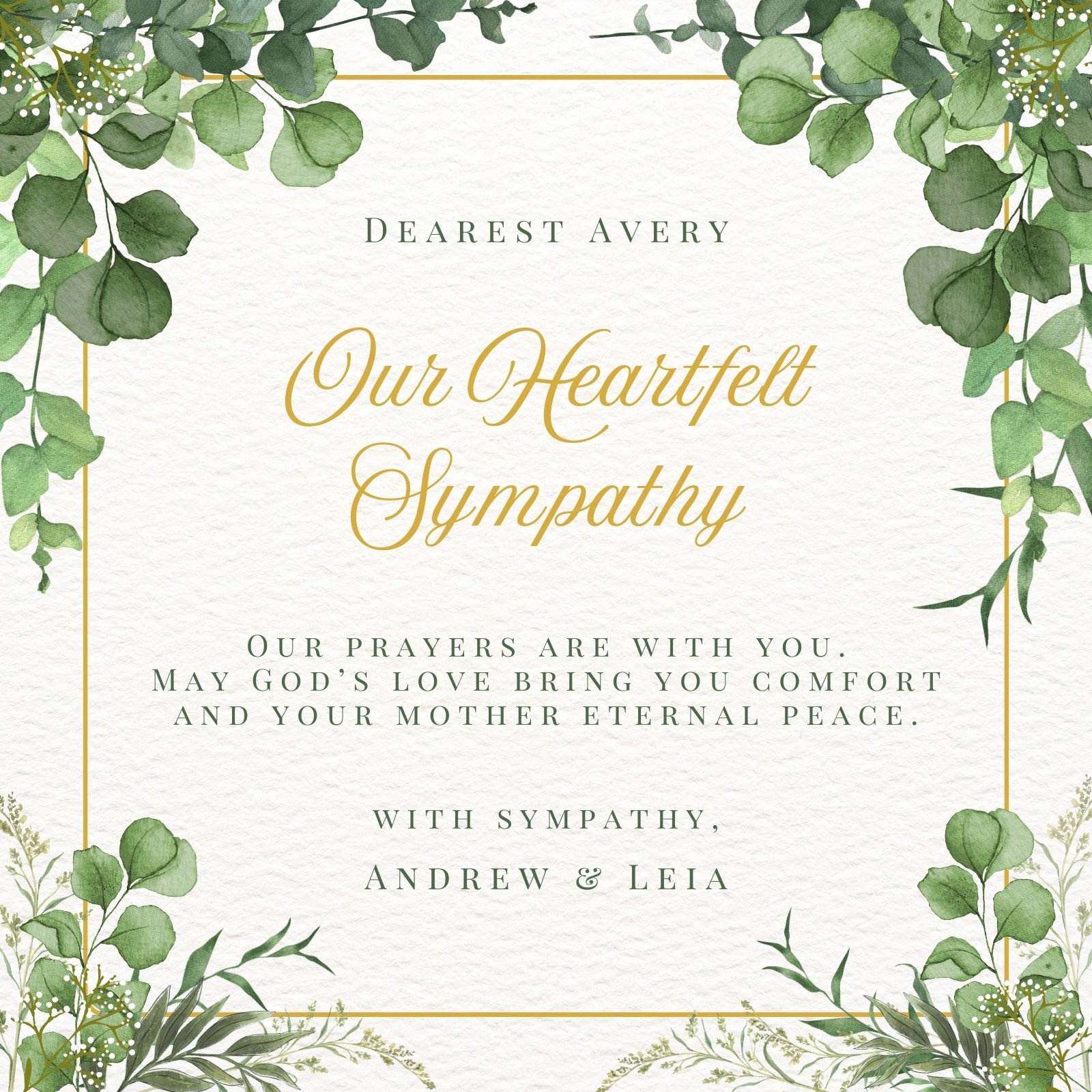 Free Printable Sympathy Card Templates To Customize | Canva for Free Printable Sympathy Verses