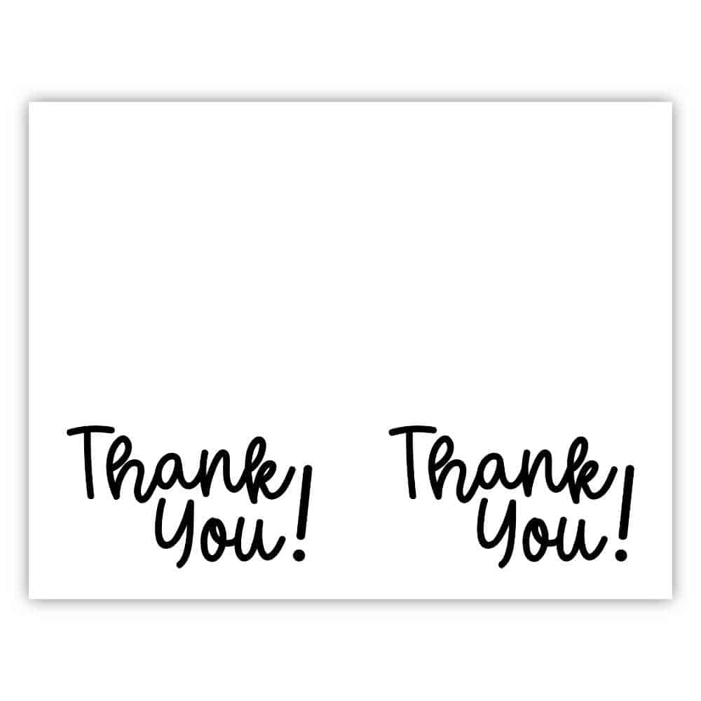 Free Printable Thank You Card - Sunshine And Rainy Days inside Free Printable Thank You Cards