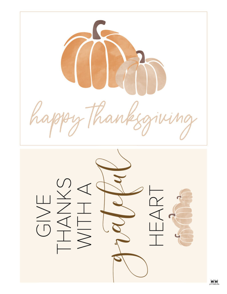 Free Printable Thanksgiving Cards | Printabulls inside Free Printable Thanksgiving Cards