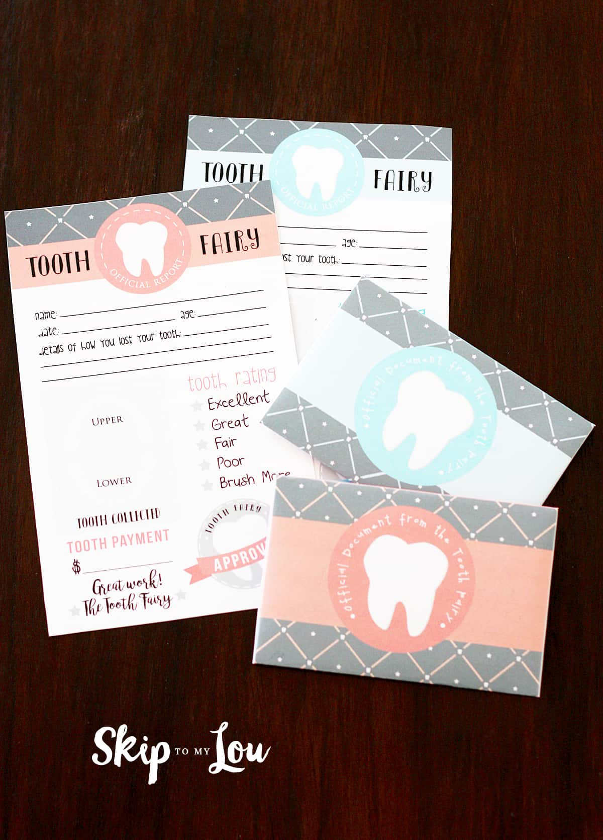 Free Printable Tooth Fairy Letter | Skip To My Lou regarding Free Printable Tooth Fairy Letter And Envelope
