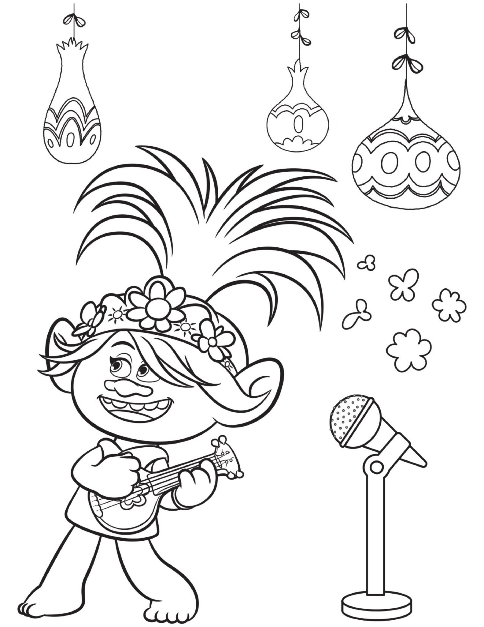 Free Printable Trolls Coloring Pages, Activity Sheets, Zoom intended for Free Printable Trolls