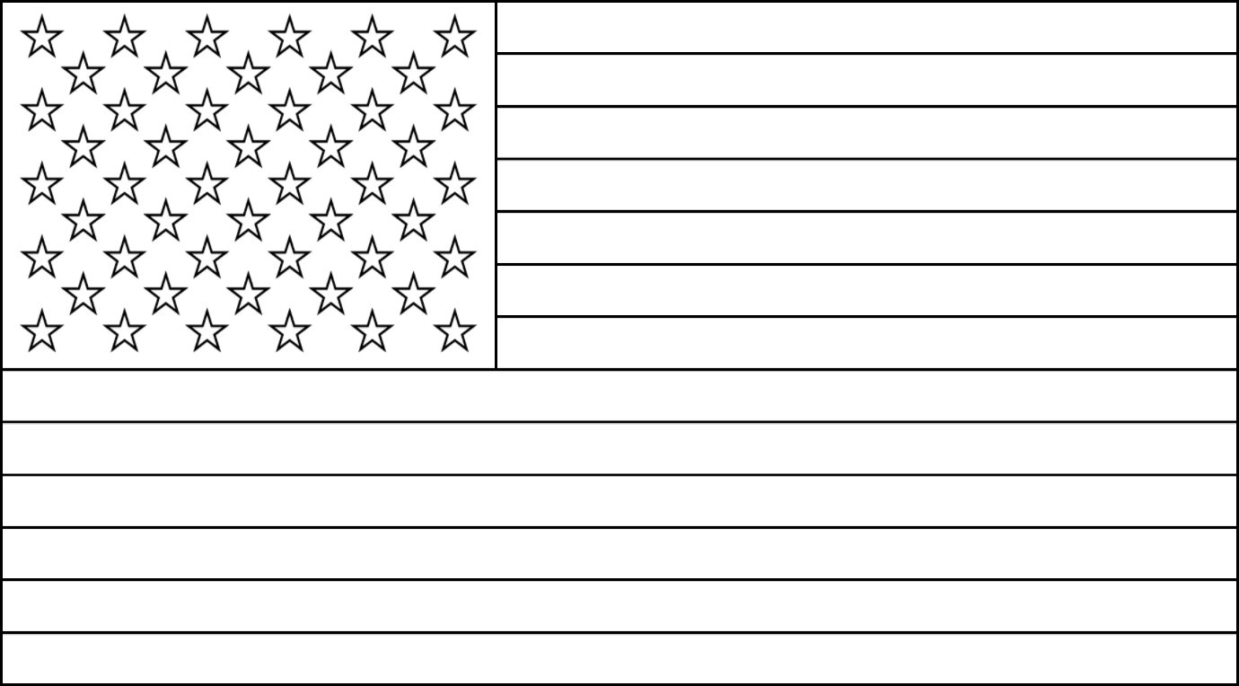 Free Printable Us Flags &amp; American Flag Color Book Pages inside Free Printable American Flag Coloring Page