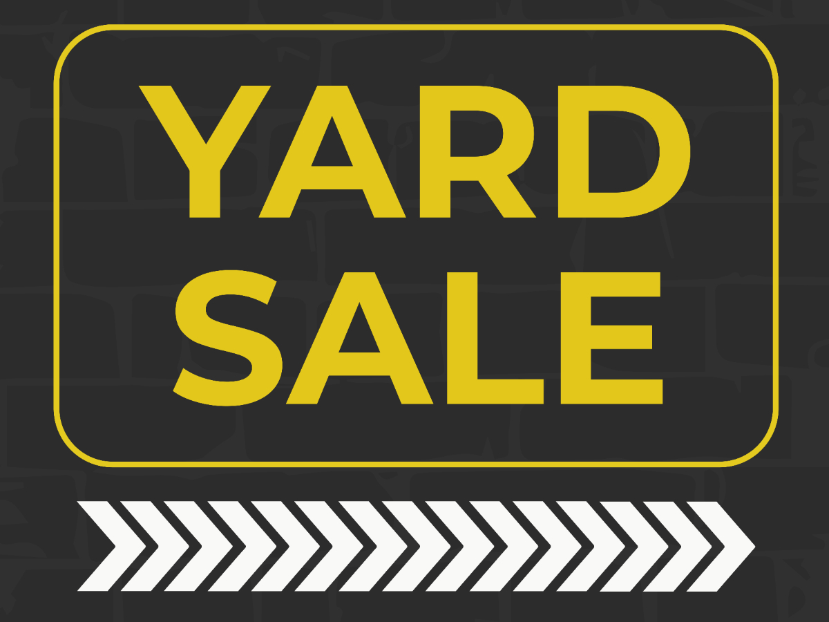 Free Printable Yard Sale Sign Template To Edit Online throughout Free Printable Yard Sale Signs