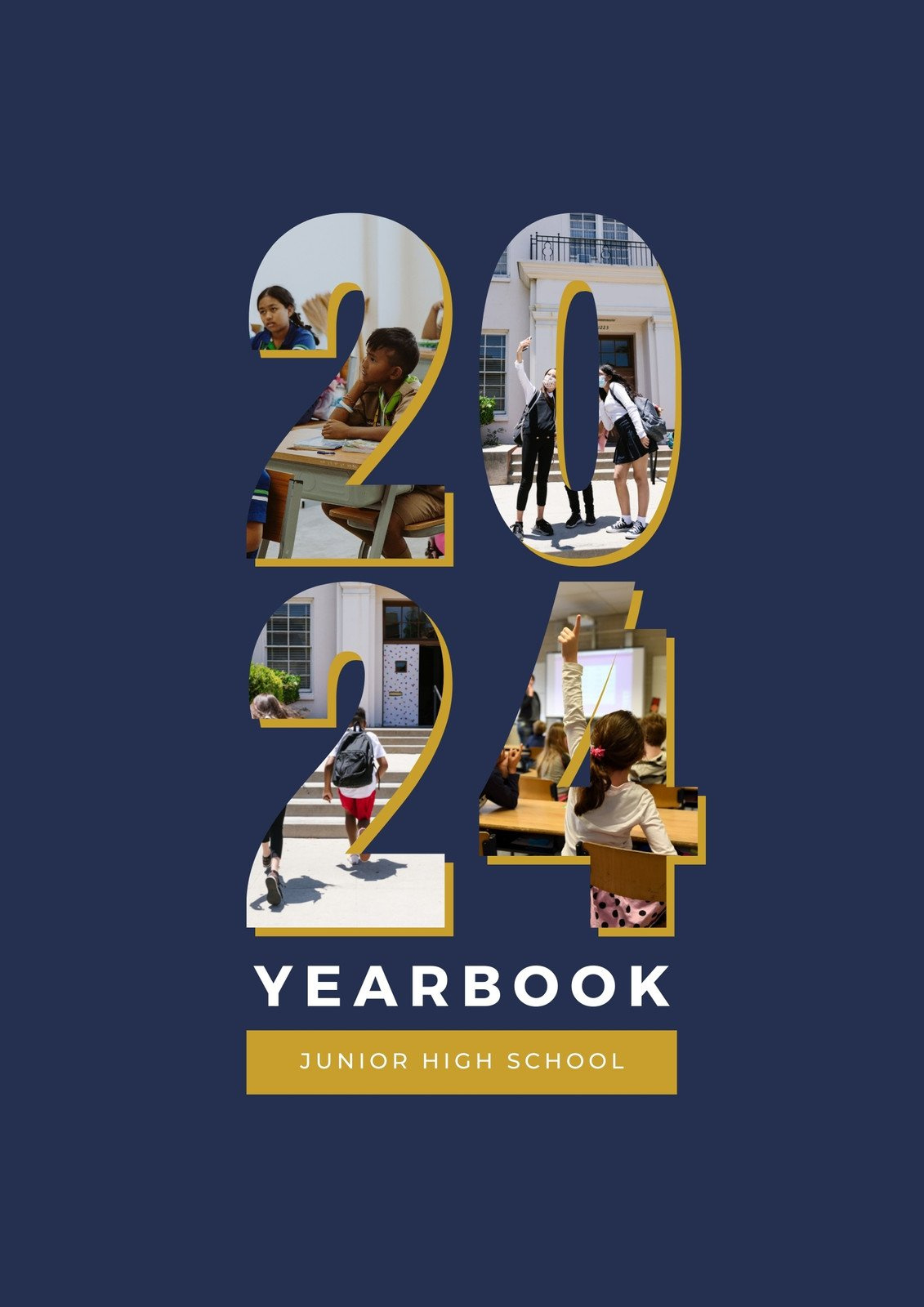 Free Printable Yearbook Templates You Can Customize | Canva regarding Free Printable Yearbook Templates
