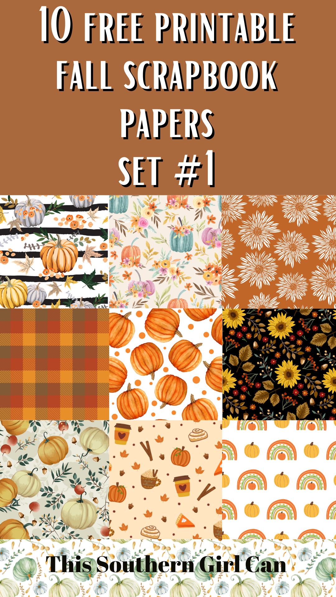 Free Printables with Free Printable Scrapbook Pages