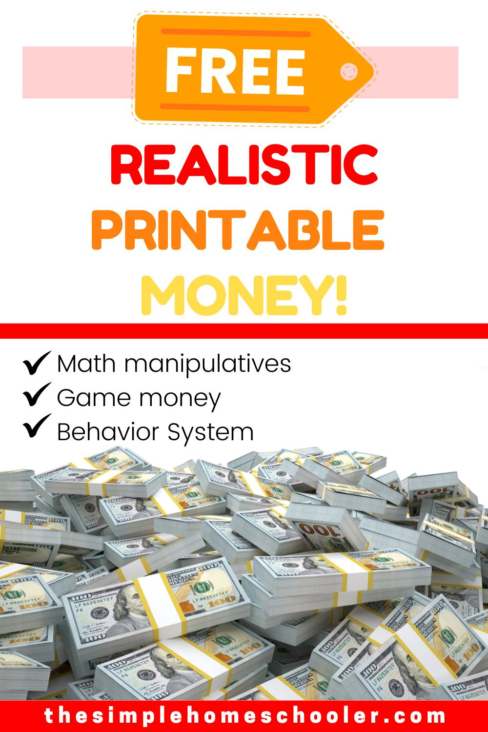 Free Realistic Printable Money: Front And Back, Real Size! - The with regard to Free Printable 100 Dollar Bill