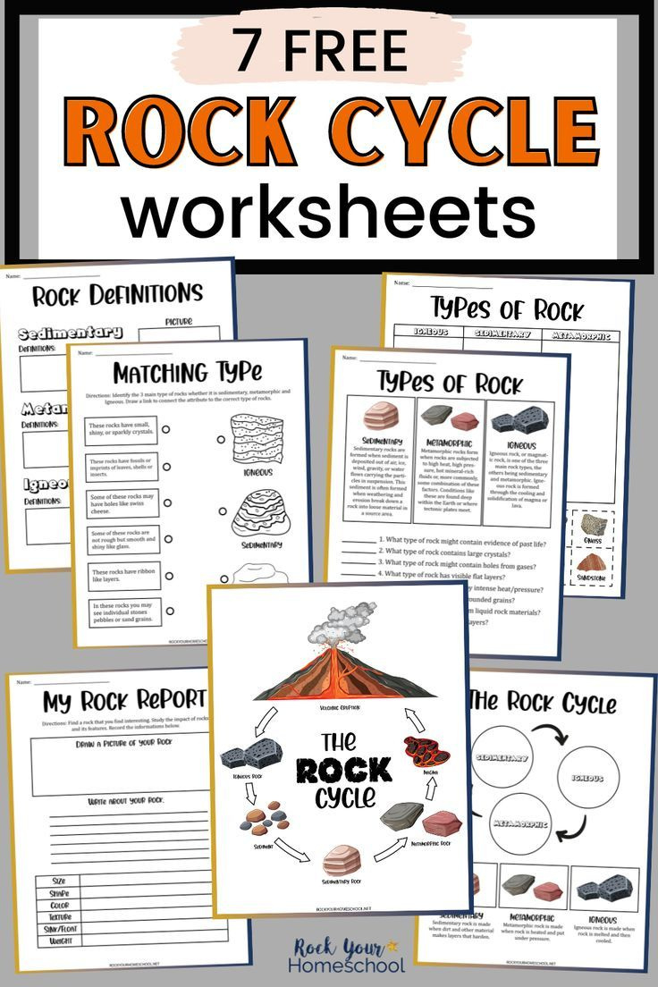 Free Rock Cycle Worksheets For Simple Science Fun For Kids within Rock Cycle Worksheets Free Printable