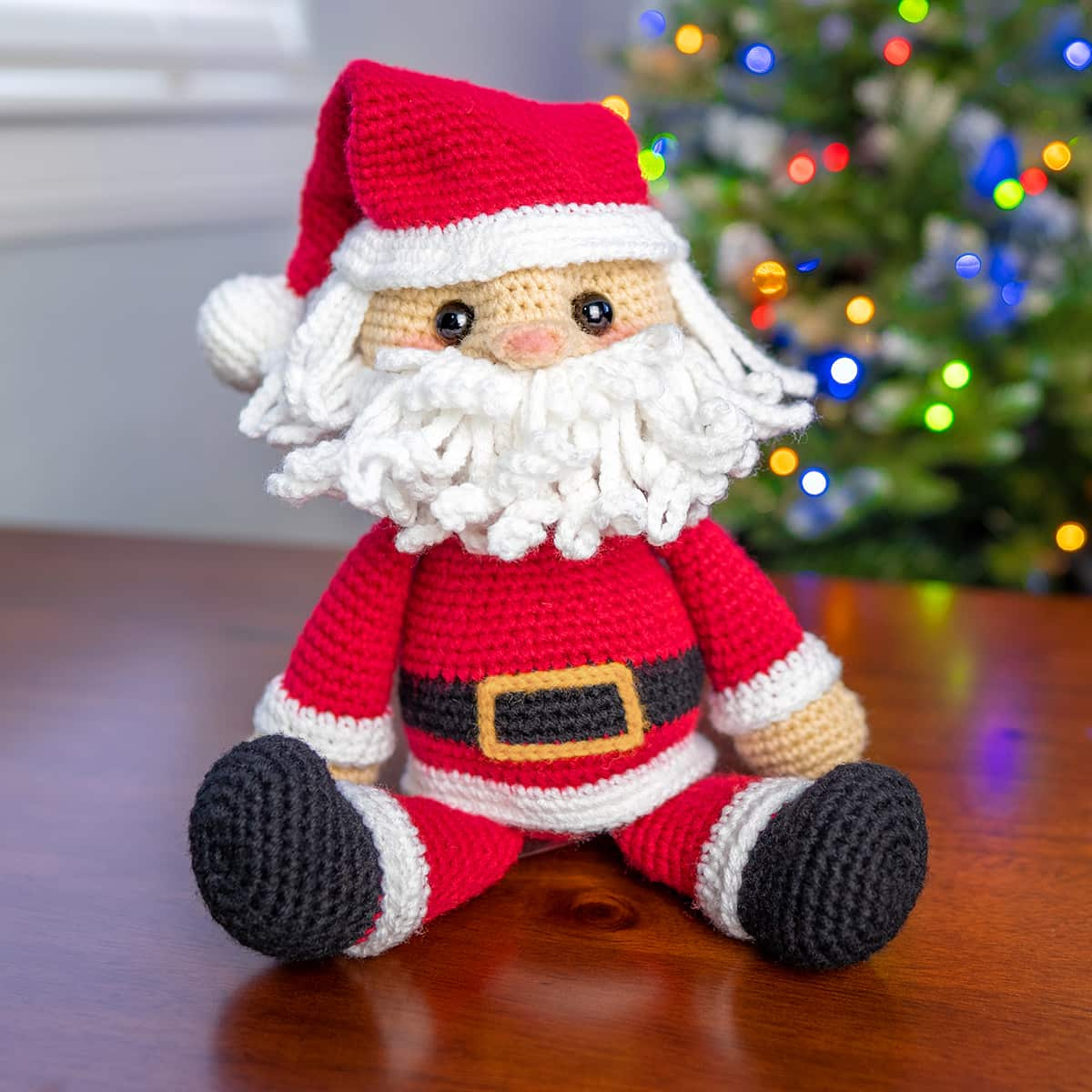 Free Santa Amigurumi Crochet Pattern inside Free Printable Christmas Crochet Patterns