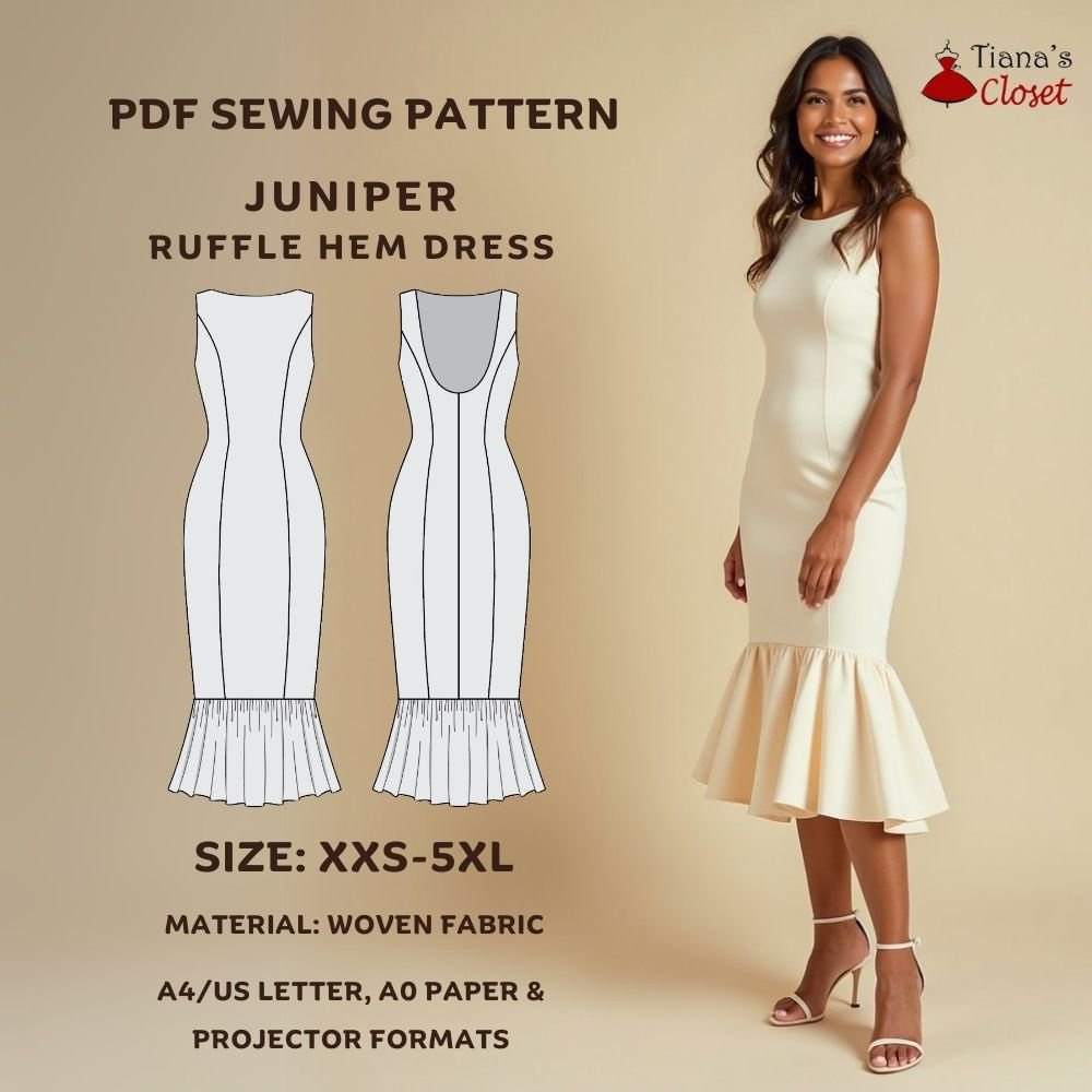 Free Sewing Pattern – Tiana&amp;#039;S Closet throughout Free Printable Sewing Patterns Pdf