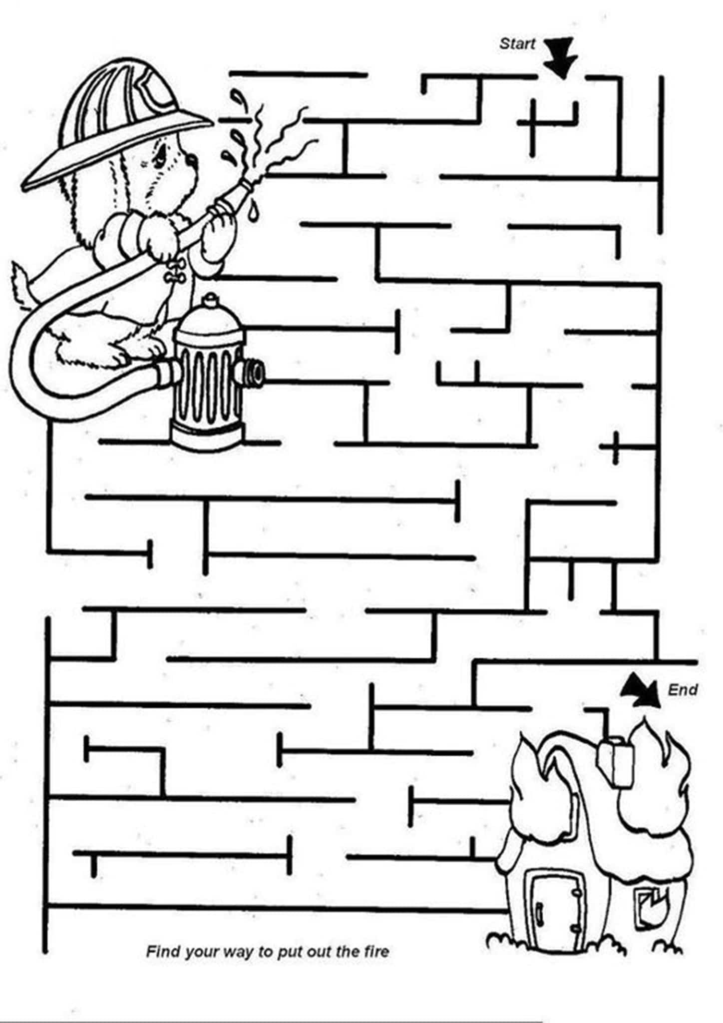 Free Simple Maze Printables For Preschoolers And Kindergartners pertaining to Free Printable Mazes For Kids