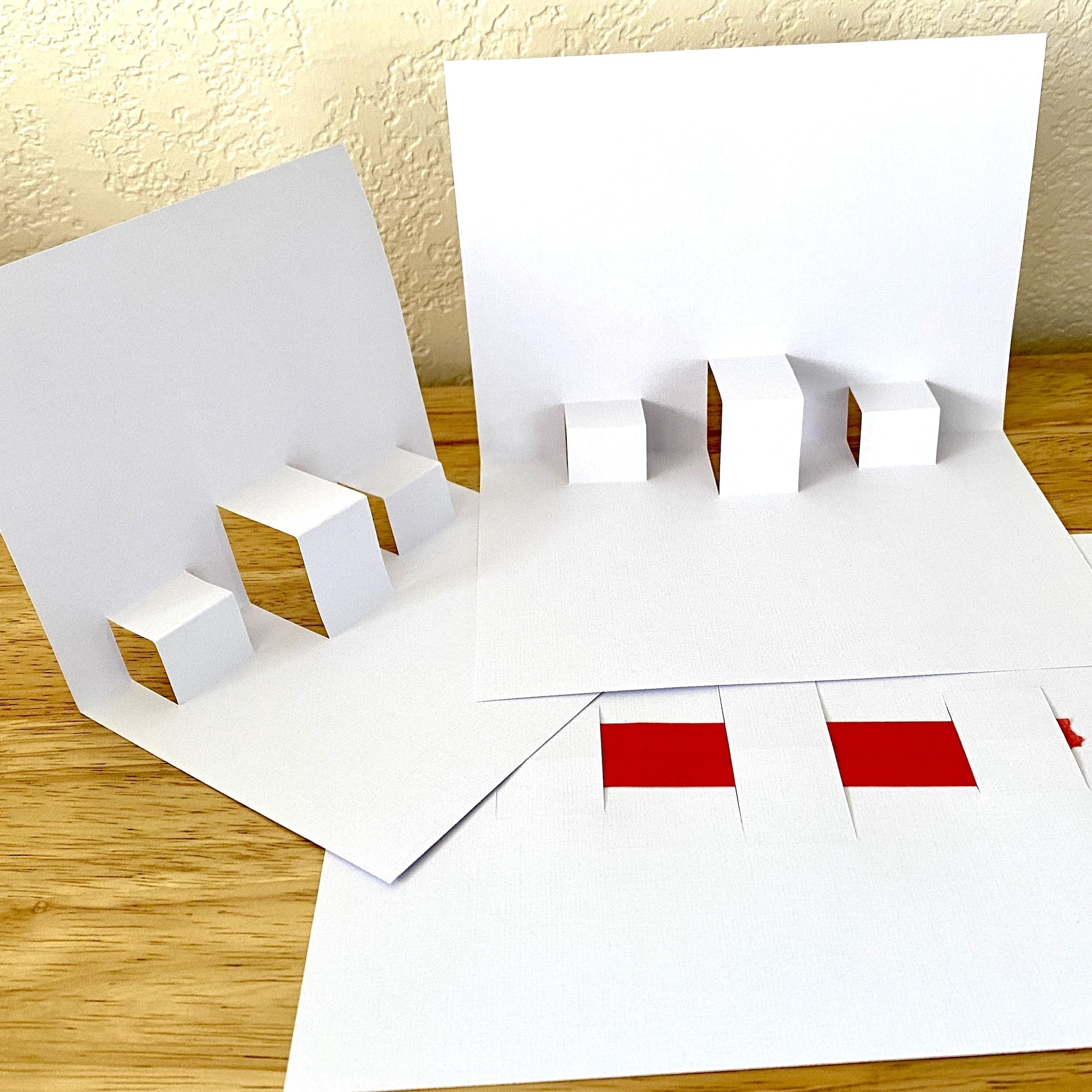 Free Simple Pop-Up Card Templates - Lemonyfizz in Free Printable Pop Up Card Templates