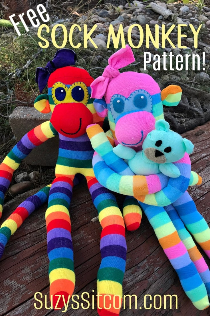 Free Sock Monkey Pattern - Ideas For The Home with regard to Free Printable Sock Monkey Pictures