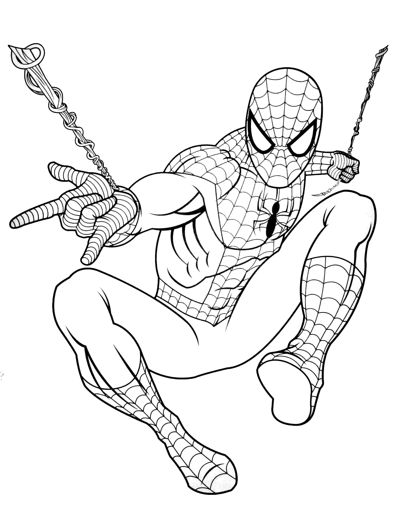 Free Spiderman Drawing To Print And Color - Spider-Man Coloring Pages intended for Free Printable Spiderman Coloring Pages